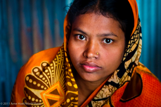 Musammat Ruma Begum of Pakula North village in Jamalpur district has improved her family’s fortunes by participating in a local community development scheme